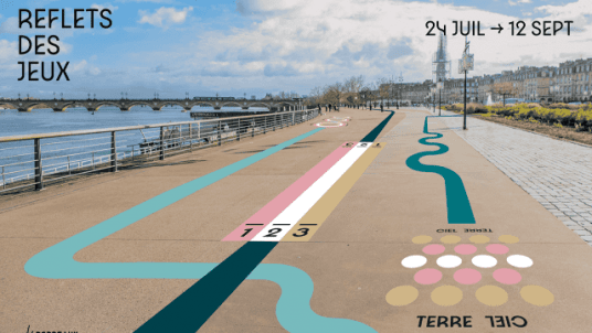 Parcours "Reflets des jeux" à Bordeaux